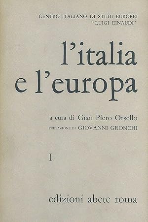 Seller image for L' Italia e l'Europa 2vv for sale by Miliardi di Parole