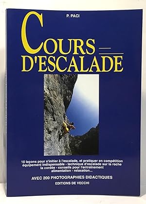 Cours d'escalade