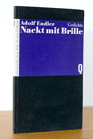 Bild des Verkufers fr Nackt mit Brille - Gedichte zum Verkauf von AMSELBEIN - Antiquariat und Neubuch