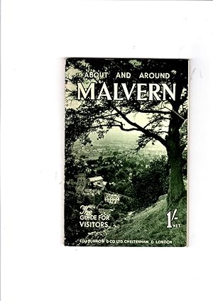 Imagen del vendedor de About And Around Malvern, with a section on the Malvern Hills and their earthworks a la venta por Gwyn Tudur Davies