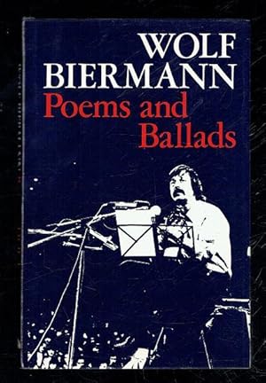 Bild des Verkufers fr Wolf Biermann Poems and Ballads zum Verkauf von Sonnets And Symphonies