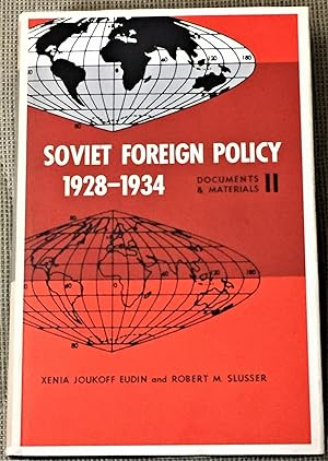 Image du vendeur pour Soviet Foreign Policy 1928-1934 Documents & Materials II mis en vente par My Book Heaven