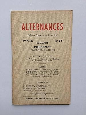 ALTERNANCES N° 7-8 (1950)