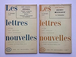 Les Lettres Nouvelles n° 34 et 35 (1959)