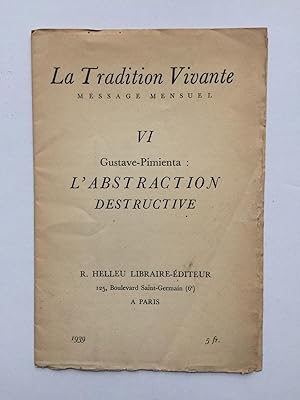 La Tradition Vivante n° VI (1939)