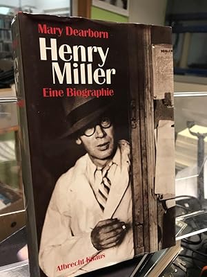 Bild des Verkufers fr Henry Miller. Eine Biographie. Aus d. Amerikanischen v. Sabine Schulte, Sonja Hauser u. Elke Link. zum Verkauf von Altstadt-Antiquariat Nowicki-Hecht UG