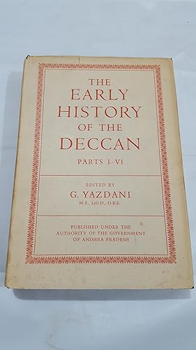 Imagen del vendedor de The Earth History of the Deccan. Two Volumes, Parts I-VI and Parts VII-XI a la venta por Cambridge Rare Books