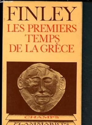 Immagine del venditore per Les premiers temps de la grce : l'ge du bronze et l'poque archaque venduto da Le-Livre