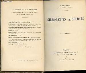Bild des Verkufers fr Silhouettes de soldats. zum Verkauf von Le-Livre