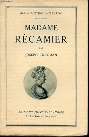 Seller image for Madame Rcamier. for sale by Le-Livre