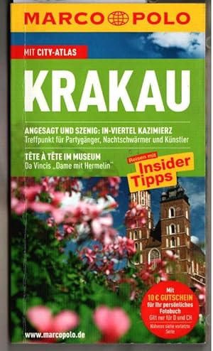 Immagine del venditore per Krakau : Reisen mit Insider-Tipps ; mit City-Atlas. [Autorin: Joanna Tumielewicz] / Marco Polo. venduto da Ralf Bnschen