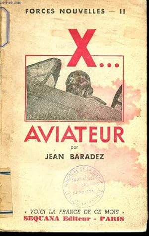 Image du vendeur pour X. Aviateur. mis en vente par Le-Livre