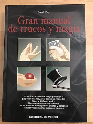 Bild des Verkufers fr GRAN MANUAL DE TRUCOS Y MAGIA : zum Verkauf von LA TIENDA DE PACO