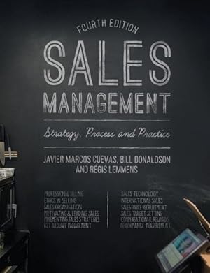 Bild des Verkufers fr Sales Management : Strategy, Process and Practice zum Verkauf von GreatBookPrices