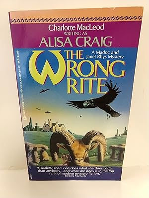 The Wrong Rite (a Madoc and Janet Rhys Mystery)