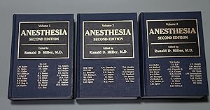 Imagen del vendedor de Anesthesia - Second Edition - komplett Volume 1 , 2 & 3 in 3 Bchern a la venta por Rmpelstbchen
