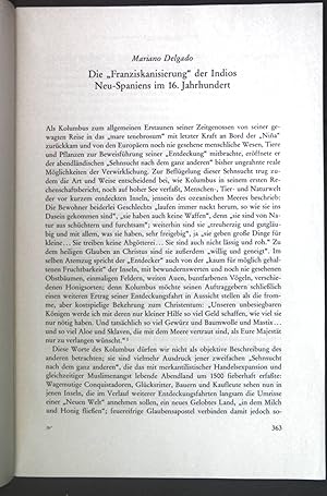 Seller image for Die "Franziskanisierung" der Indios Neu-Spaniens im 16. Jahrhundert; Sonderabdruck aus den Stimmen der Zeit; Sonderabdruck aus den Stimmen der Zeit; for sale by books4less (Versandantiquariat Petra Gros GmbH & Co. KG)