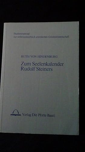 Zum Seelenkalender Rudolf Steiners.