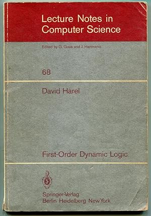 Image du vendeur pour First-Order Dynamic Logic [= Lecture Notes in Computer Science; 68] mis en vente par Antikvariat Valentinska