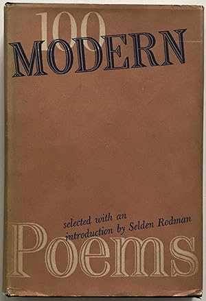Seller image for 100 Modern Poems for sale by Zed Books