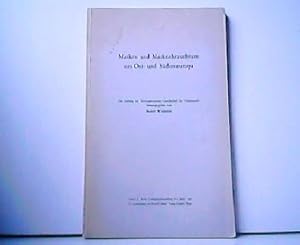 Bild des Verkufers fr Masken und Maskenbrauchtum aus Ost- und Sdosteuropa. Im Auftrag der Schweizerischen Gesellschaft fr Volkskunde herausgegeben. zum Verkauf von Antiquariat Kirchheim