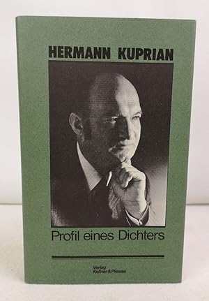 Bild des Verkufers fr Profil eines Dichters. Hermann Kuprian. zum Verkauf von Antiquariat Bler