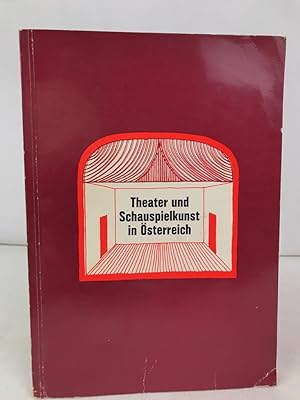 Immagine del venditore per Theater und Schauspielkunst in sterreich. Hilde Haider-Pregler. Hrsg. vom Bundespressedienst Wien venduto da Antiquariat Bler