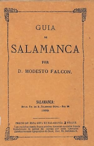 Imagen del vendedor de GUA DE SALAMANCA (FACSMIL) a la venta por Librera Vobiscum