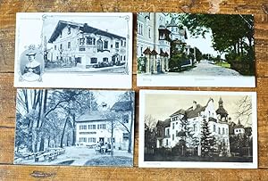 4 Ansichtskarten aus Bad Aibling.