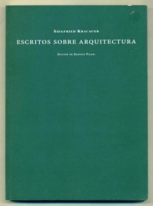 Imagen del vendedor de ESCRITOS SOBRE ARQUITECTURA a la venta por Ducable Libros