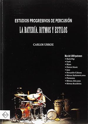 Bild des Verkufers fr Bateria ritmos estilos estudios progresivos percusion zum Verkauf von Imosver