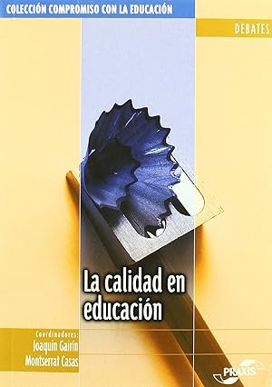 Image du vendeur pour Calidad en la educacion mis en vente par Imosver