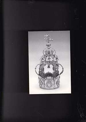 Seller image for [Post card depicting large Polish parcel-gilt Torah crown early 19th century] for sale by Meir Turner