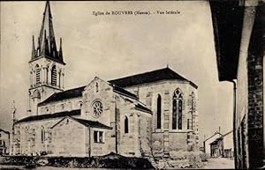 Seller image for Ansichtskarte / Postkarte Rouvres Meuse, Eglise, Vue laterale for sale by akpool GmbH