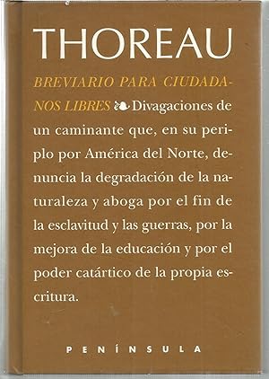 Imagen del vendedor de BREVIARIO PARA CIUDADANOS LIBRES a la venta por CALLE 59  Libros