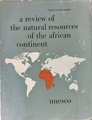 a review of the natural resources of the african continent