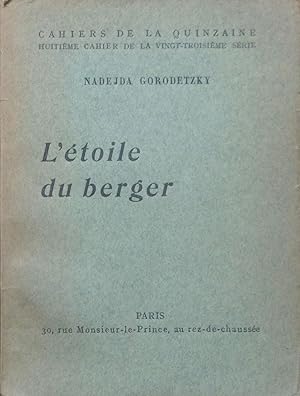 Immagine del venditore per L'toile du berger venduto da Bouquinerie L'Ivre Livre