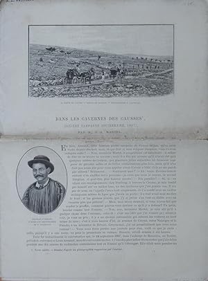 Seller image for dans les cavernes des Causses (Dixime campagne souterraine, 1897) for sale by Bouquinerie L'Ivre Livre