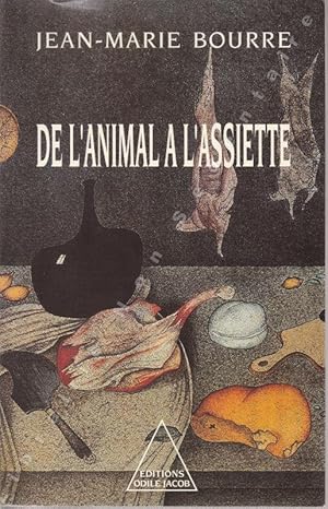 Seller image for De L'Animal  L'Assiette for sale by ARTLINK