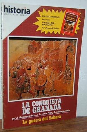 Imagen del vendedor de Historia 16.LA CONQUISTA DE GRANADA. La guerra del Sahara. N188. Ao XVI a la venta por EL RINCN ESCRITO