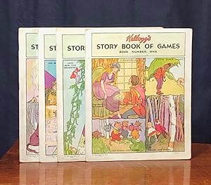 Seller image for Kellogg's Story Book of Games. Complete Four Book Set. for sale by Moroccobound Fine Books, IOBA