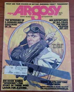 Seller image for ARGOSY August 1974 Robert Redford Stuntmen E Howard Hunt W C Fields Treat Amsely for sale by Comic World