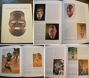 Imagen del vendedor de Makishi Lya Zambia. Mask Characters of the Upper Zambezi Peoples. a la venta por Antiquariat KAIAPO