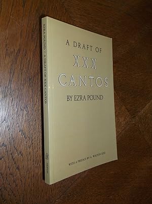 Immagine del venditore per A Draft of XXX Cantos (New Directions Paperback) venduto da Barker Books & Vintage