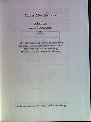 Seller image for Schriften zum Judentum IV Gesammelte Schriften; Teil: Bd. 10,2. for sale by books4less (Versandantiquariat Petra Gros GmbH & Co. KG)