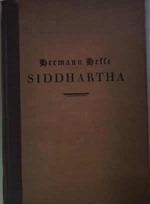 Siddhartha: eine indische Dichtung.