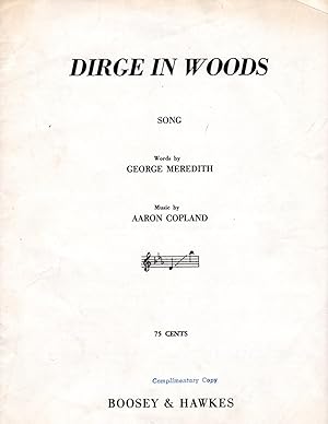 Dirge in Woods [SONG SCORE]