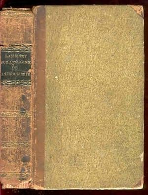 Image du vendeur pour Recherches Historiques, Litteraires et Critiques, sur l'Origine de l'Imprimerie; mis en vente par Peter Keisogloff Rare Books, Inc.