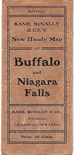 RAND, McNALLY & CO.'S NEW HANDY MAP OF BUFFALO AND NIAGARA FALLS [cover title]. New Commercial At...