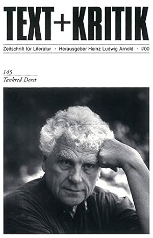 Bild des Verkufers fr Tankred Dorst. / Hrsg. v. Heinz Ludwig Arnold; Text + Kritik ; H. 145 zum Verkauf von Licus Media